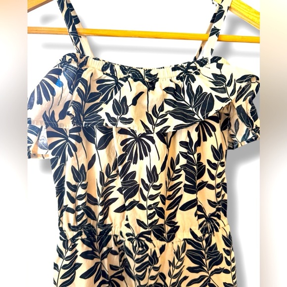 Janie & Jack Sz 8 Palm Floral Jumpsuit SZ 8 - Picture 3 of 11